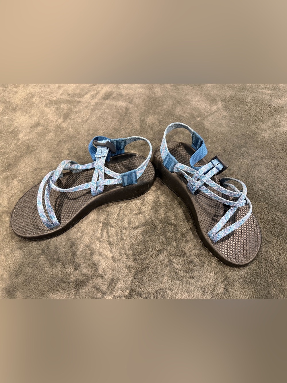 Chaco Women's Braid Blue Sandals - Picture 2 of 6